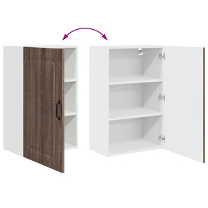 Küchenschrank Kalmar Braun Eiche 50x80 cm