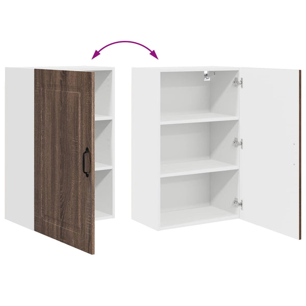 Küchenschrank Kalmar Braun Eiche 50x80 cm