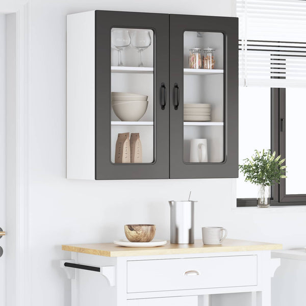 Küchenschrank Kalmar Schwarz 80cm