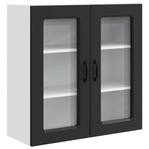 Küchenschrank Kalmar Schwarz 80cm