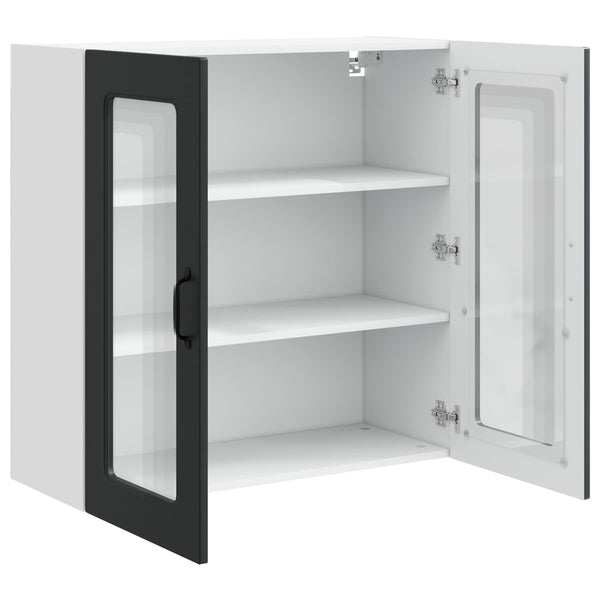 Küchenschrank Kalmar Schwarz 80cm