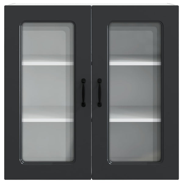 Küchenschrank Kalmar Schwarz 80cm