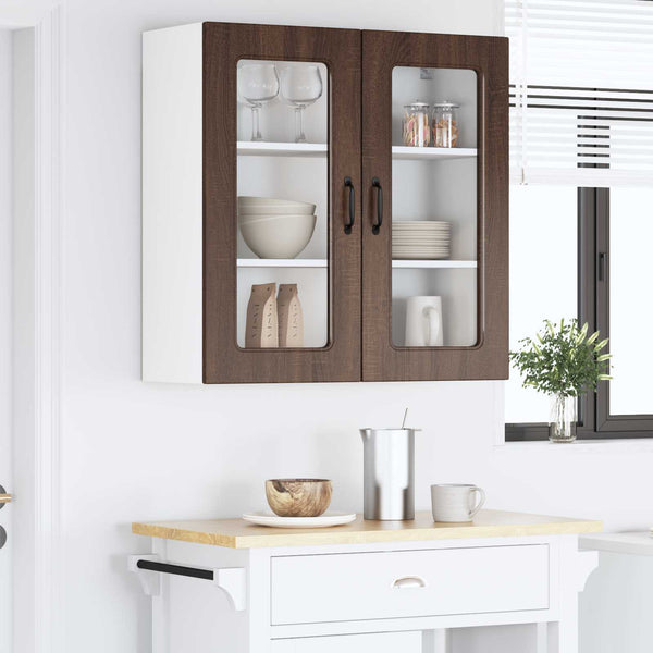 Küchenschrank Kalmar Braun Eiche 80cm