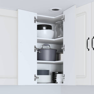 Küchenschrank Kalmar Weiß 57x57x80cm