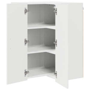 Küchenschrank Kalmar Hochglanz Weiß 57x57x80cm