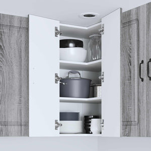 Küchenschrank Kalmar Grau Sonoma 57x57x80cm