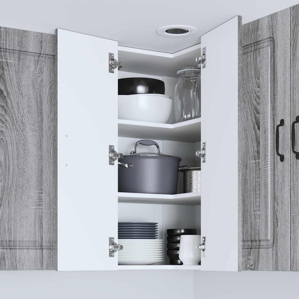 Küchenschrank Kalmar Grau Sonoma 57x57x80cm