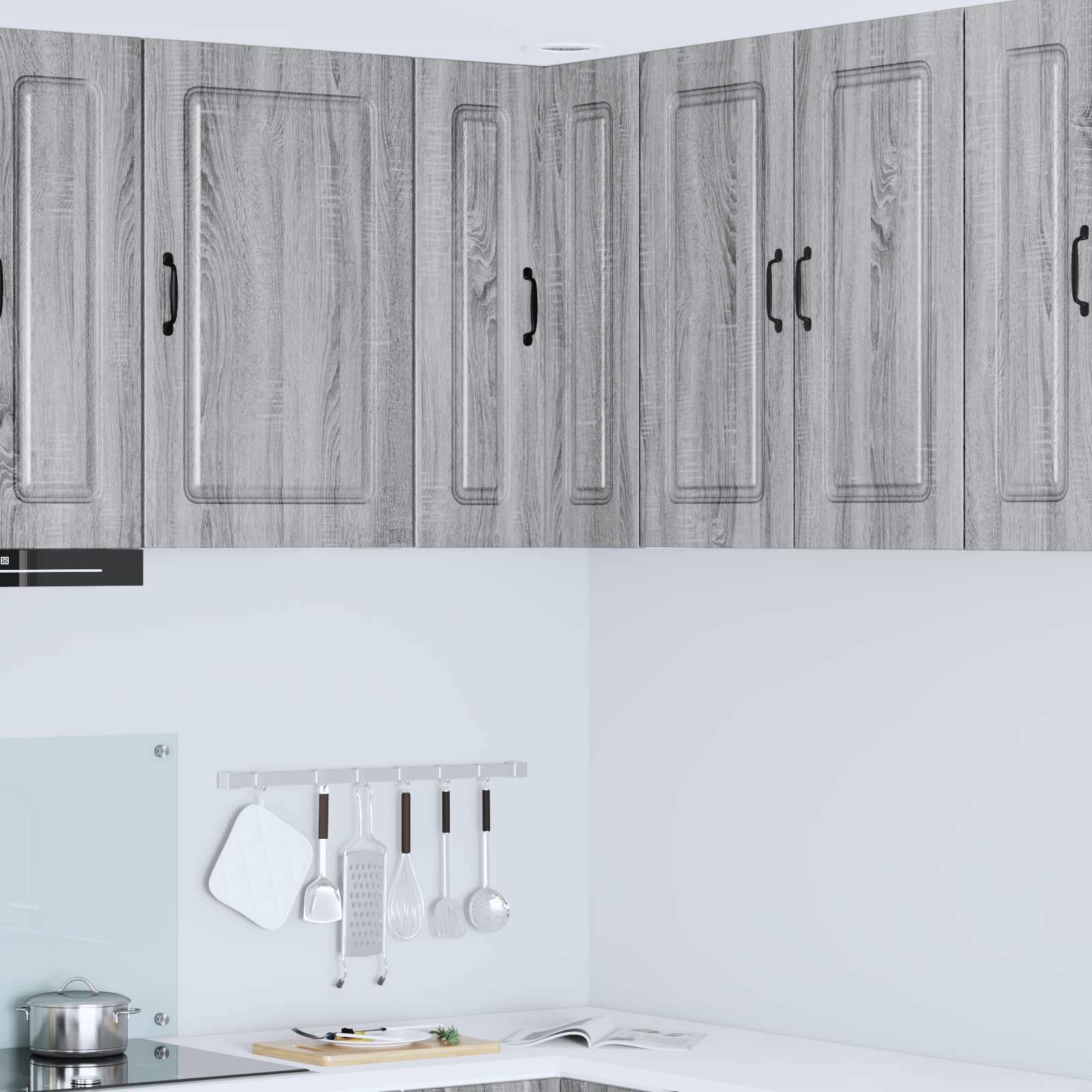 Küchenschrank Kalmar Grau Sonoma 57x57x80cm