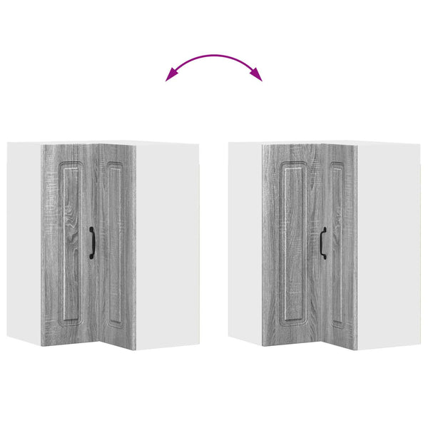 Küchenschrank Kalmar Grau Sonoma 57x57x80cm