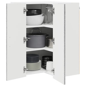 Küchenschrank Kalmar Grau Sonoma 57x57x80cm