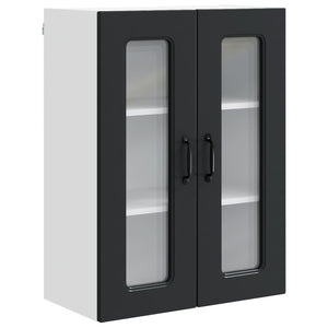 Schwarzer Küchenschrank Kalmar 60 cm