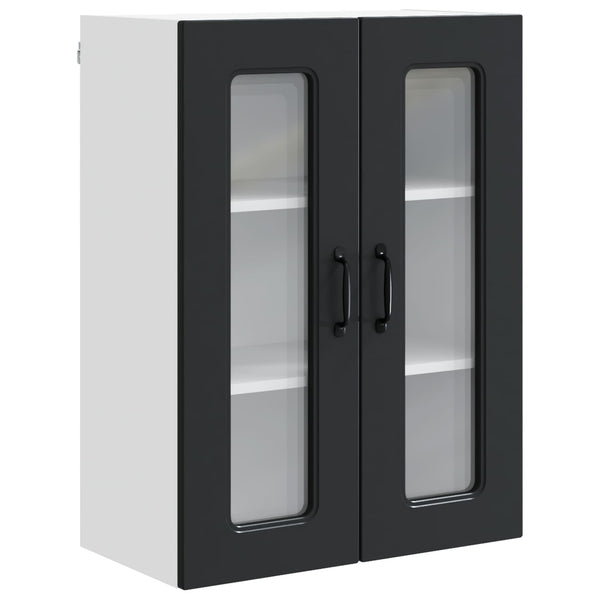 Schwarzer Küchenschrank Kalmar 60 cm