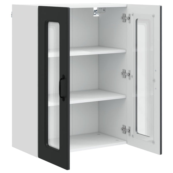 Schwarzer Küchenschrank Kalmar 60 cm