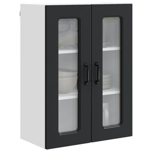 Schwarzer Küchenschrank Kalmar 60 cm