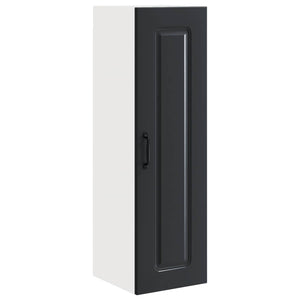 Schwarzer Küchenschrank Kalmar, 30x31x100 cm