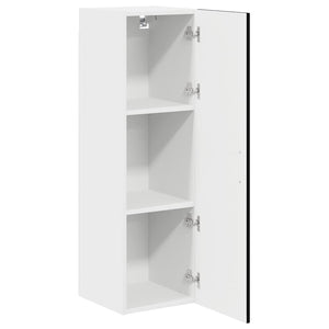 Schwarzer Küchenschrank Kalmar, 30x31x100 cm