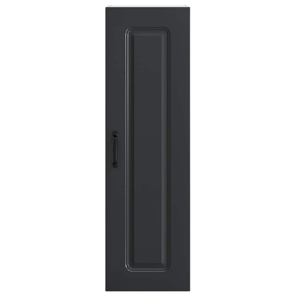 Schwarzer Küchenschrank Kalmar, 30x31x100 cm