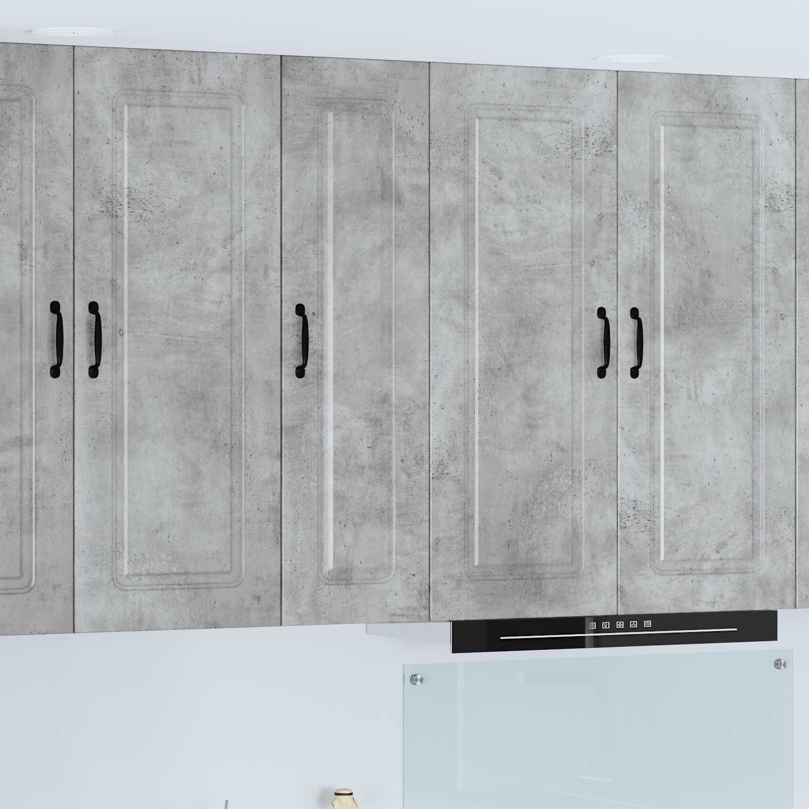 Küchenschrank Beton Grau 30x31x100 cm
