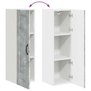 Küchenschrank Beton Grau 30x31x100 cm