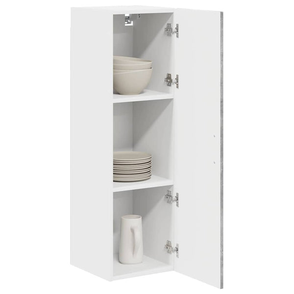 Küchenschrank Beton Grau 30x31x100 cm