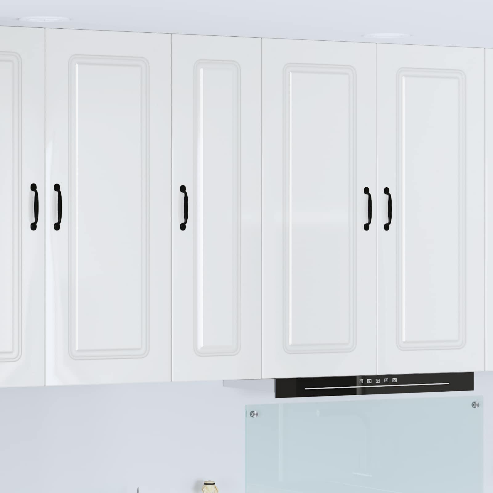 Küchenschrank Weiß Hochglanz 30x100cm