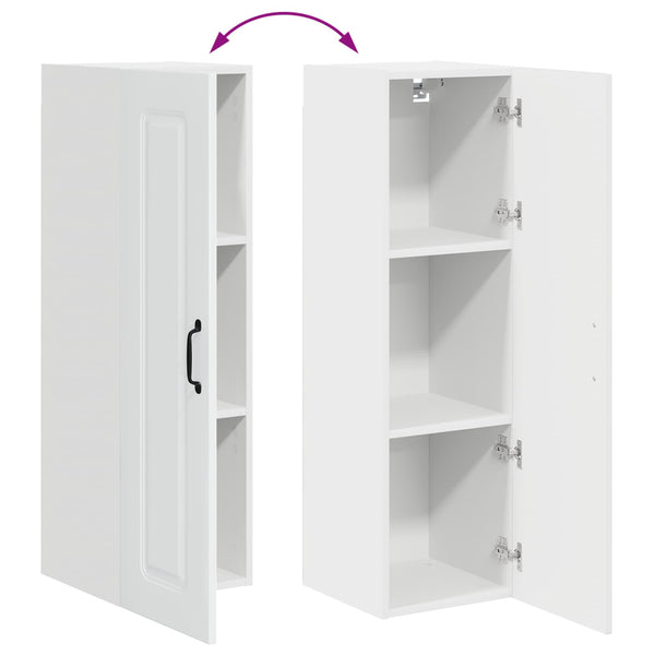 Küchenschrank Weiß Hochglanz 30x100cm