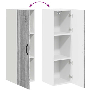 Küchenschrank Kalmar Grau Sonoma 30x31x100cm