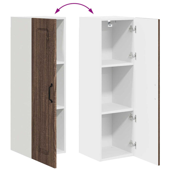 Küchenschrank Braun Eichen-Optik 30x31x100cm