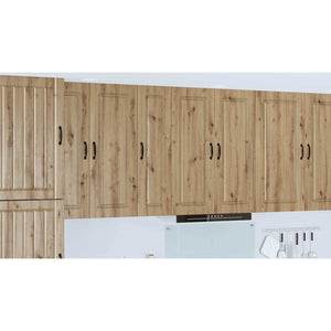 Küchenschrank Kalmar Artisan Eiche 30x100 cm