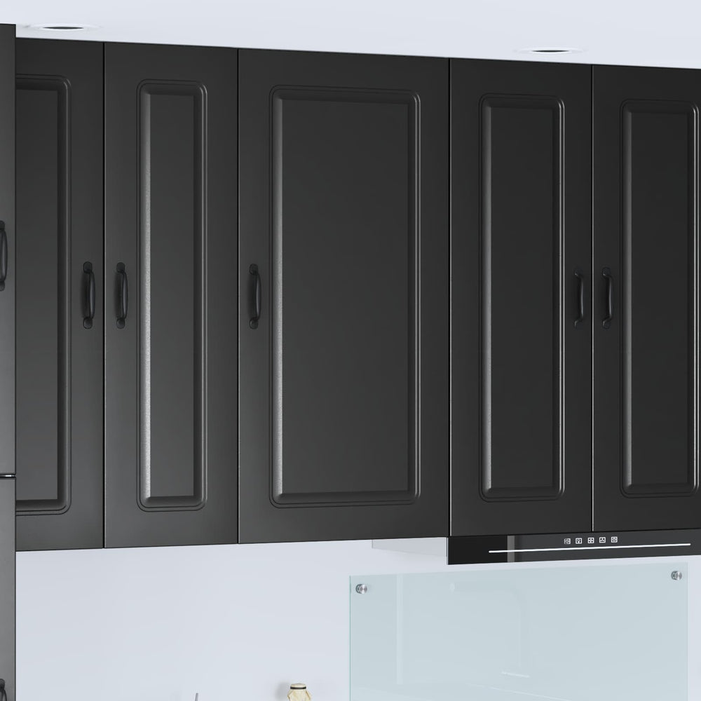 Küchenschrank Kalmar Schwarz 50x31x100cm