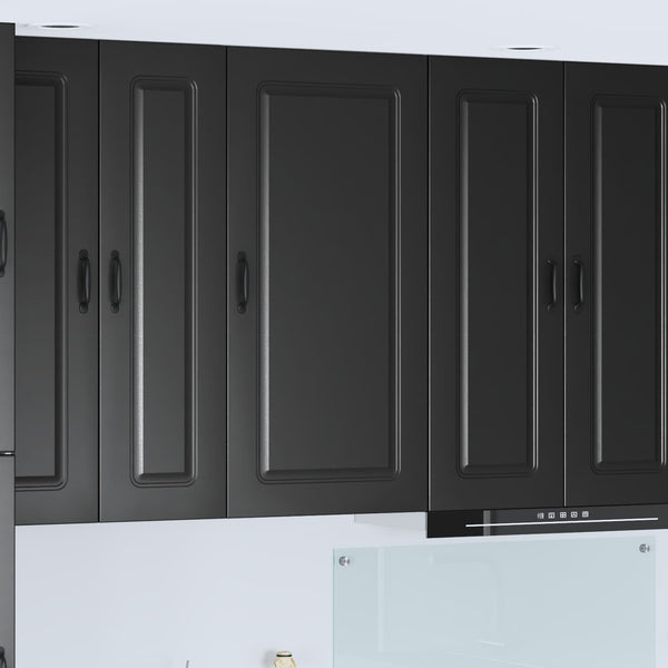 Küchenschrank Kalmar Schwarz 50x31x100cm