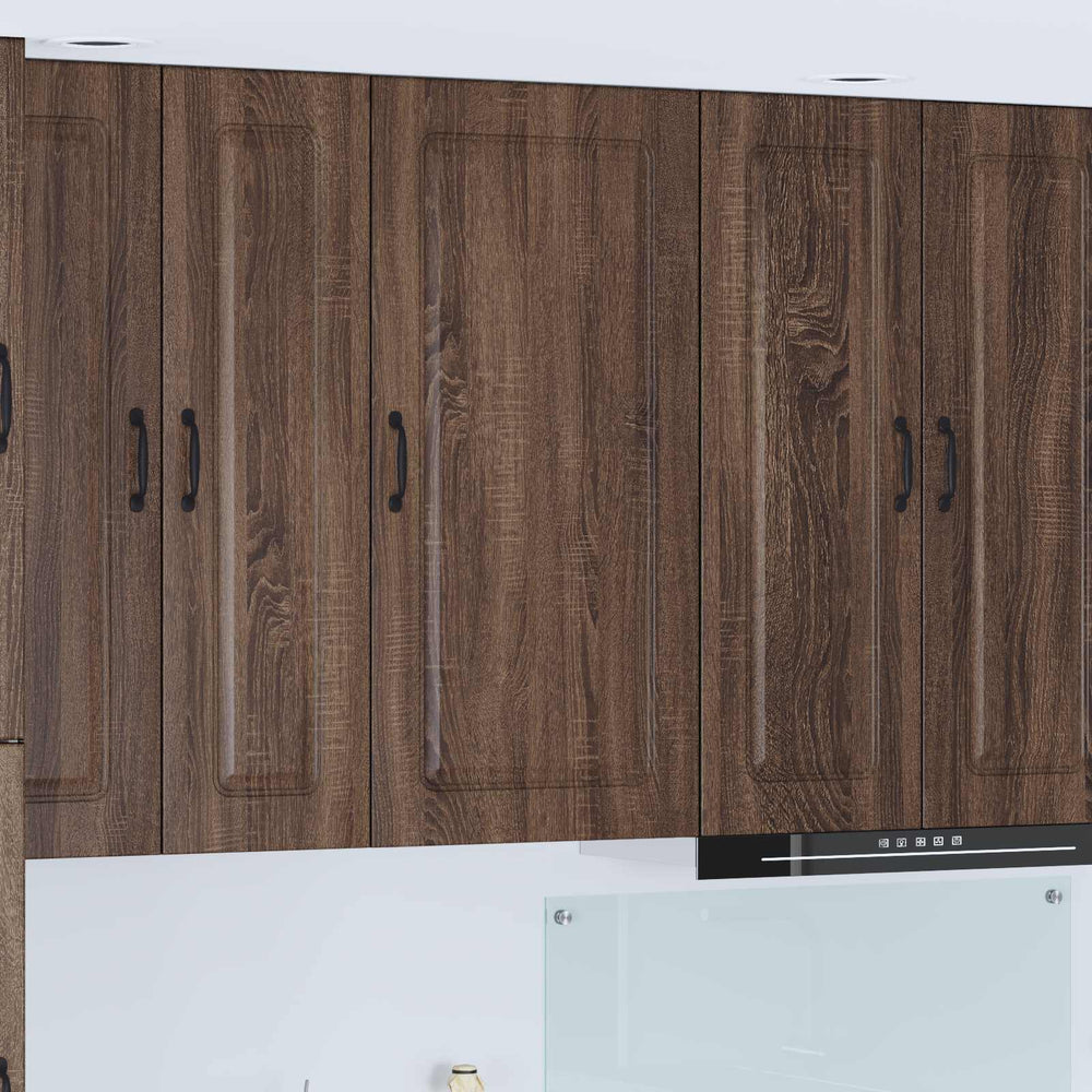 Küchenschrank Kalmar Braun Eiche 100cm
