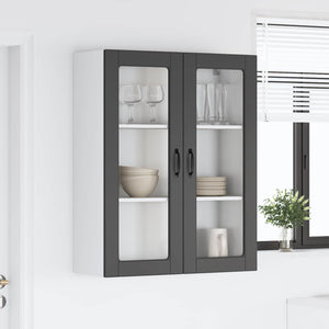 Küchenschrank Kalmar Schwarz 80x31x100cm