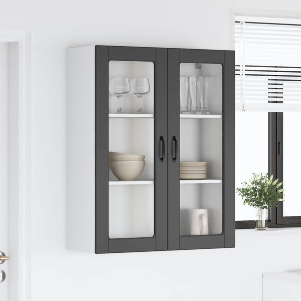 Küchenschrank Kalmar Schwarz 80x31x100cm