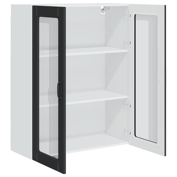 Küchenschrank Kalmar Schwarz 80x31x100cm