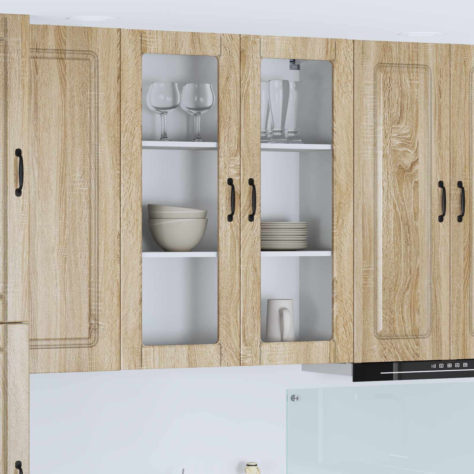 Küchenschrank Sonoma-Eiche 80x31x100cm