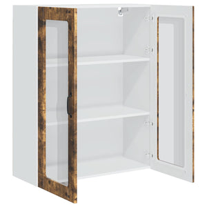 vidaXL Armoire de cuisine Kalmar Chêne fumé 80 x 31 x 100 cm