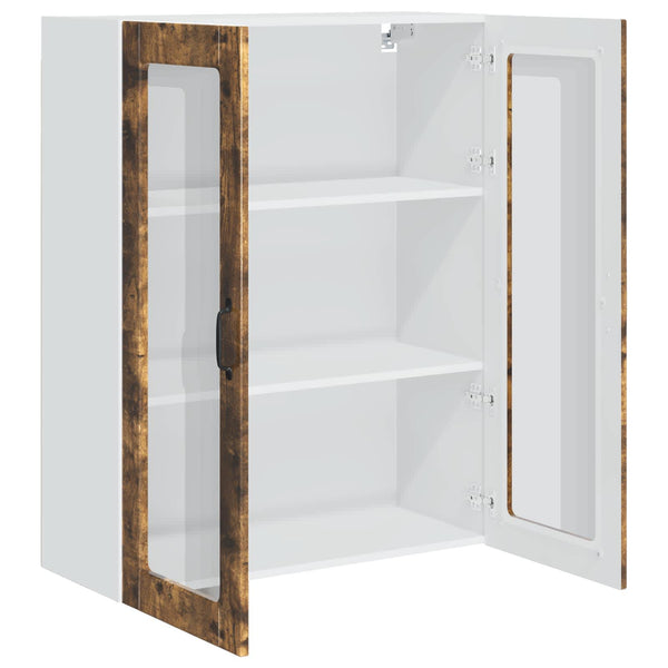 vidaXL Armoire de cuisine Kalmar Chêne fumé 80 x 31 x 100 cm