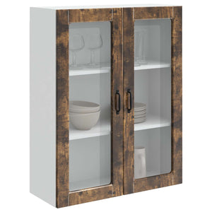 vidaXL Armoire de cuisine Kalmar Chêne fumé 80 x 31 x 100 cm