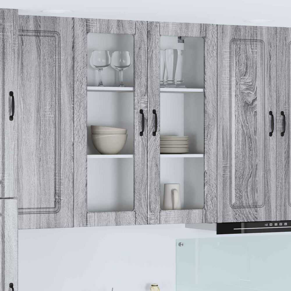 Küchenschrank Kalmar Grau Sonoma 80cm
