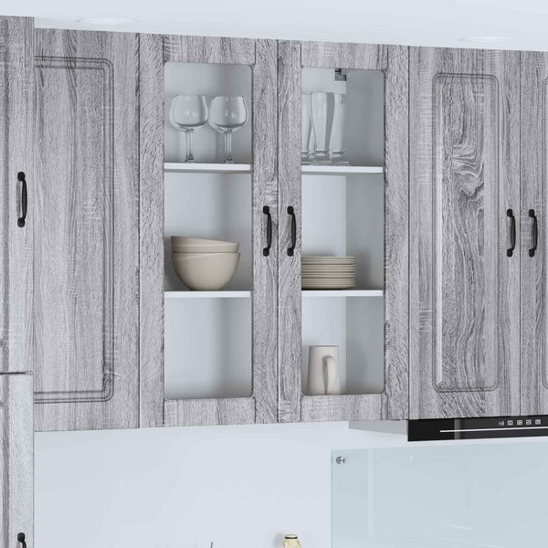 Küchenschrank Kalmar Grau Sonoma 80cm