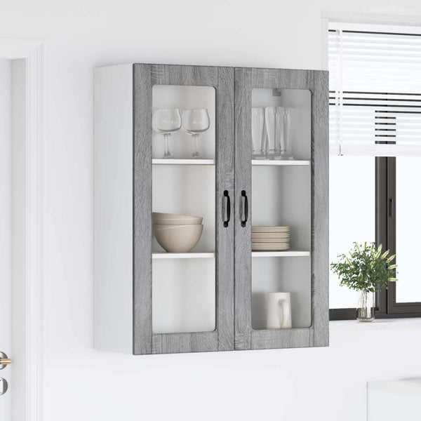 Küchenschrank Kalmar Grau Sonoma 80cm