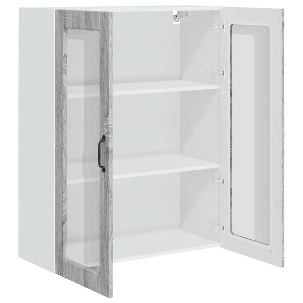 Küchenschrank Kalmar Grau Sonoma 80cm
