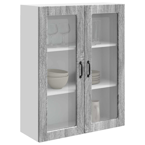 Küchenschrank Kalmar Grau Sonoma 80cm