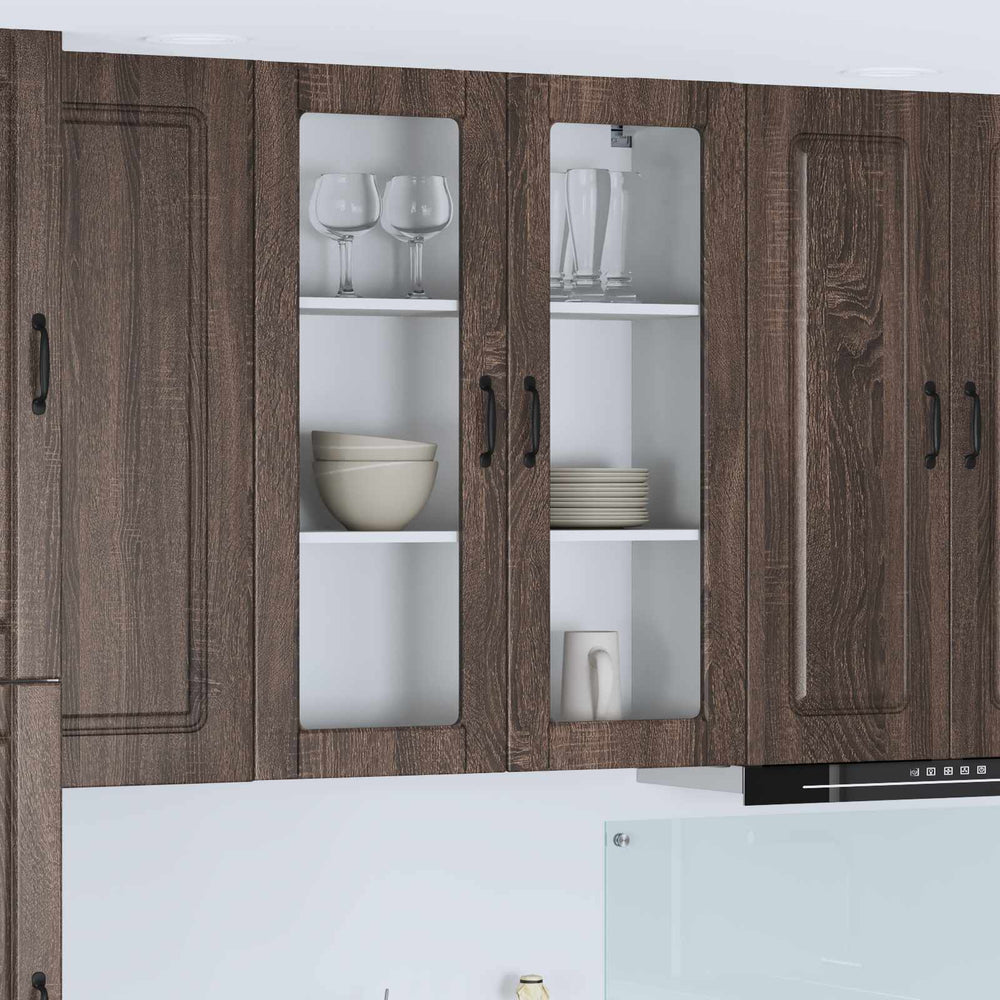 Küchenschrank Kalmar Braun Eiche 80cm