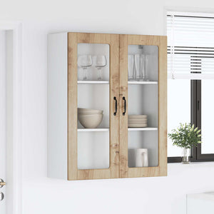 vidaXL Armoire de cuisine Kalmar en chêne artisan 80 x 31 x 100 cm