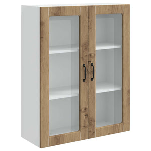 vidaXL Armoire de cuisine Kalmar en chêne artisan 80 x 31 x 100 cm
