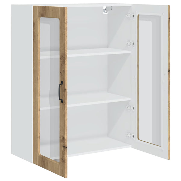 vidaXL Armoire de cuisine Kalmar en chêne artisan 80 x 31 x 100 cm