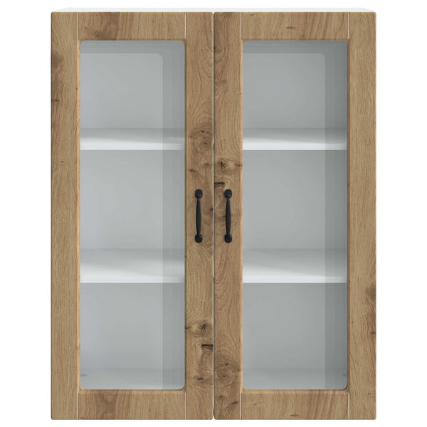 vidaXL Armoire de cuisine Kalmar en chêne artisan 80 x 31 x 100 cm