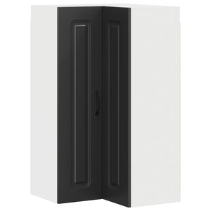 vidaXL Meuble de cuisine Kalmar noir 57 x 57 x 100 cm Bois d'ingénierie